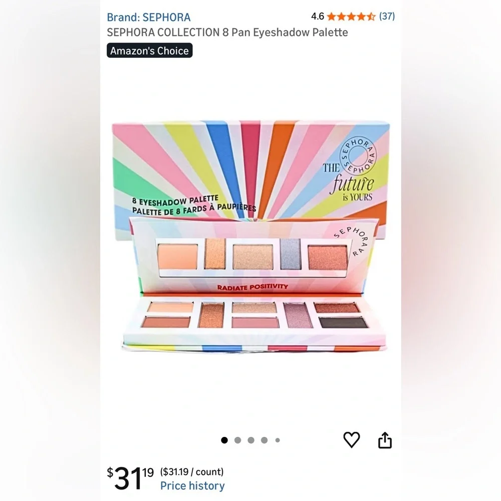 Sephora Collection The Future Is Yours 8 Pan Eyeshadow Palette